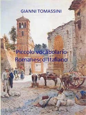 cover image of Piccolo vocabolario romanesco-italiano